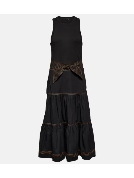 Maksi sukienka maxi Veronica Beard garniturowa biała