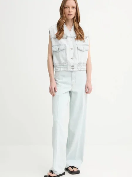 Джинсова безрукавка Bally перехідна