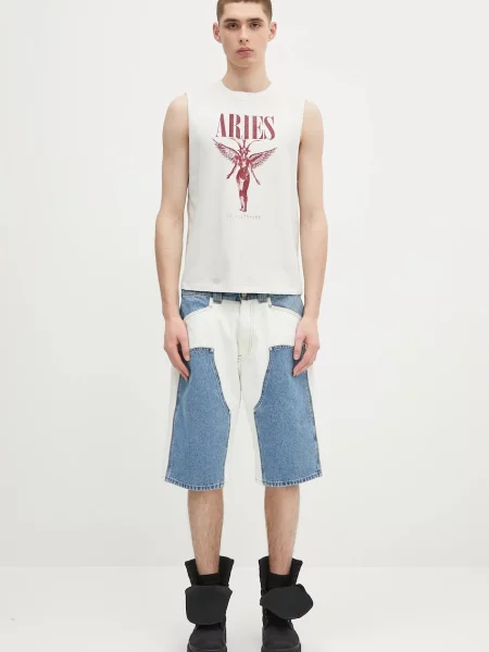 Джинсові шорти Aries Patchwork Western Carpenter Shorts