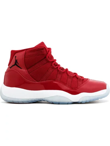 Sneakersy dziecięce Jordan 11 Retro czerwone