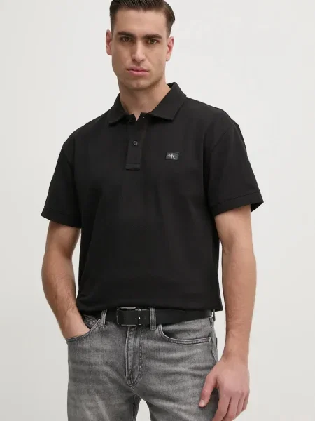 Calvin Klein Jeans Pólóing fekete