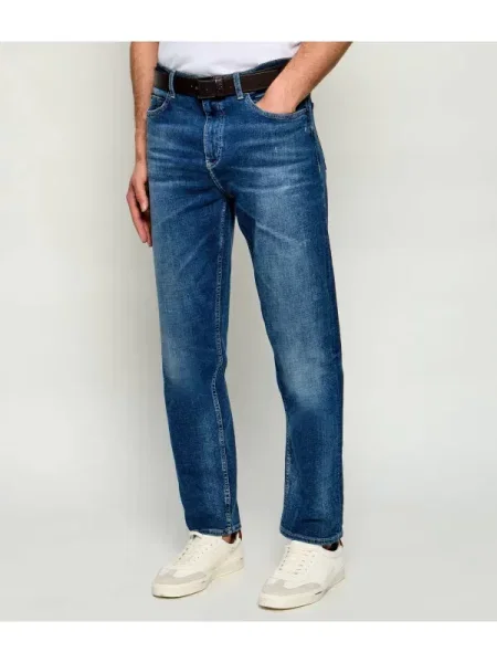 BOSS BLACK Blugi C-OGDEN | Straight fit negru