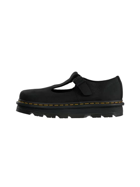 Dr. Martens Balerini cu curea glezna ZebZag' negru