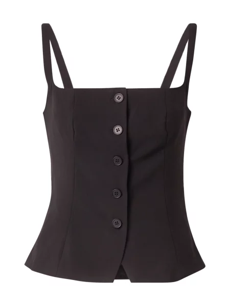 WEEKDAY Top Panda' negru