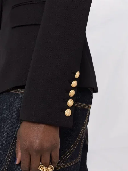 Dvouřadé sako Balmain černé