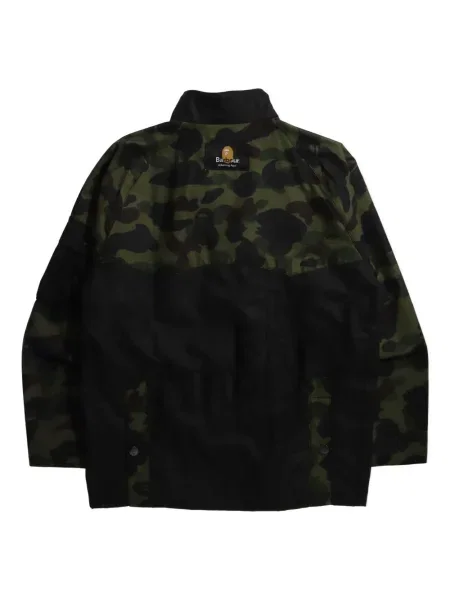 Geacă A Bathing Ape® cu model camuflaj verde