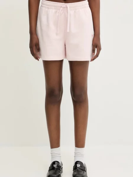 Szorty Maison Kitsune do biegania różowe