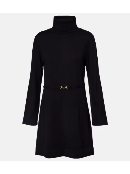 Rochie Rixo de lână negru