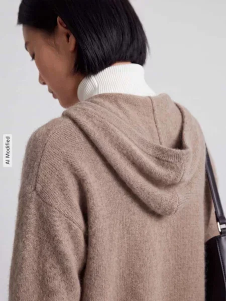 Kardigan rozpinany krój regular fit z czystego kaszmiru Jake*s Casual