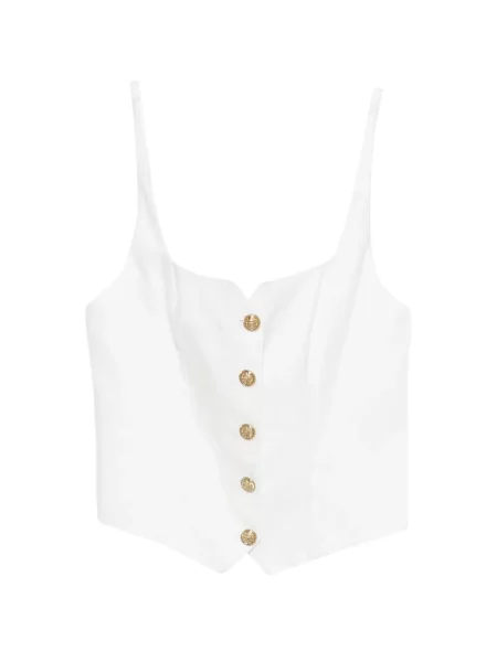 Felső Alice + Olivia fehér