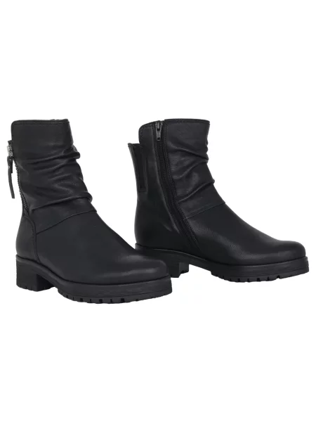 Buty do kostki Gabor skórzane czarne