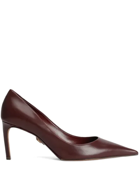 Pantofi cu toc Dolce & Gabbana din piele roșu