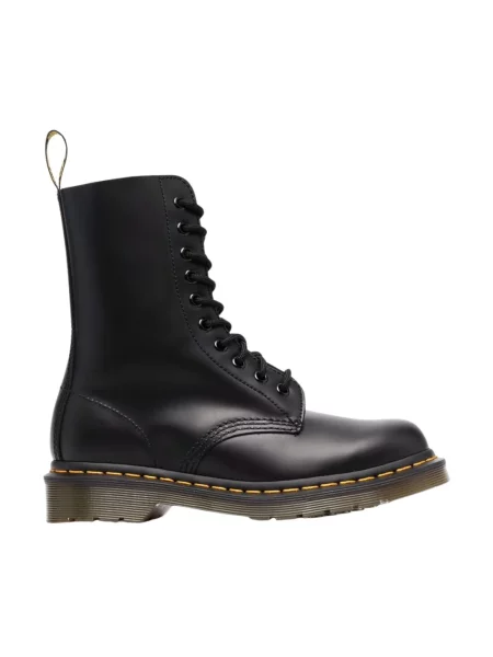 Botki Dr. Martens skórzane czarne