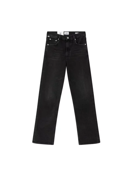 Jeansy straight leg Citizens Of Humanity czarne