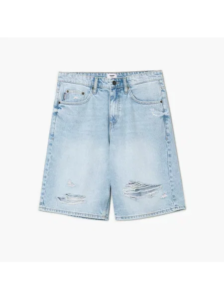 Джинсовые шорты Cropp синие