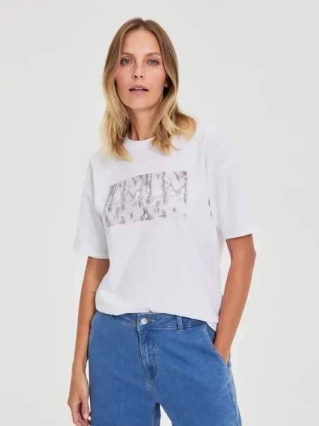Tricou Marisse alb