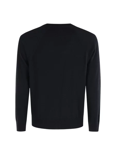 Sweter Kangra wełniany czarny