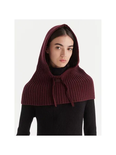 Шарф-снуд PINKO бордовий