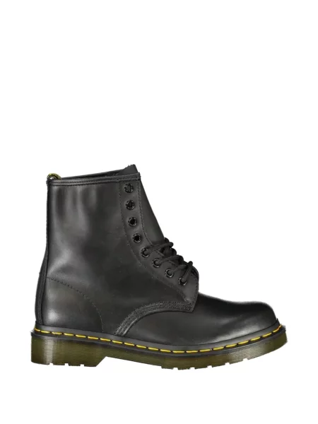 Gležnjače Dr. Martens s vezicama s čipkom crna