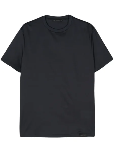 Tricou Low Brand din jerseu albastru