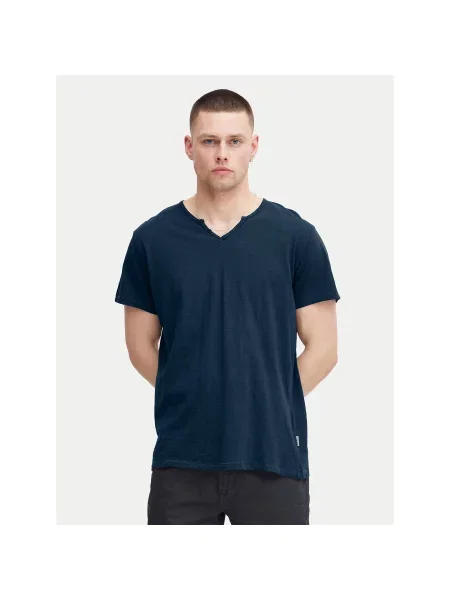 Blend T-Shirt Σκούρο Regular Fit μπλε
