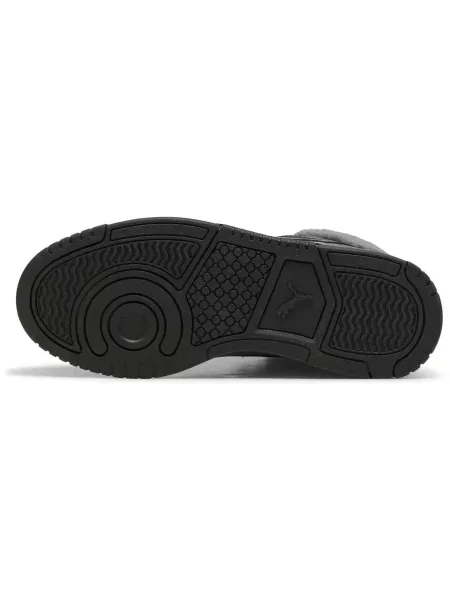Buty sportowe dla dzieci Puma Rebound Slam Mid Cozy Jr czarne