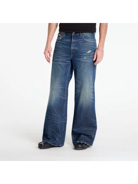 Широкі джинси Calvin Klein сині