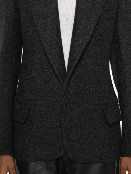 Geacă Victoria Beckham gri