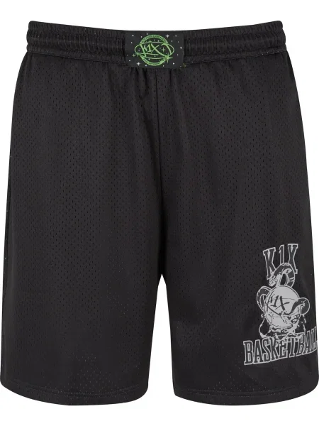 Pantaloni verde / negru alb