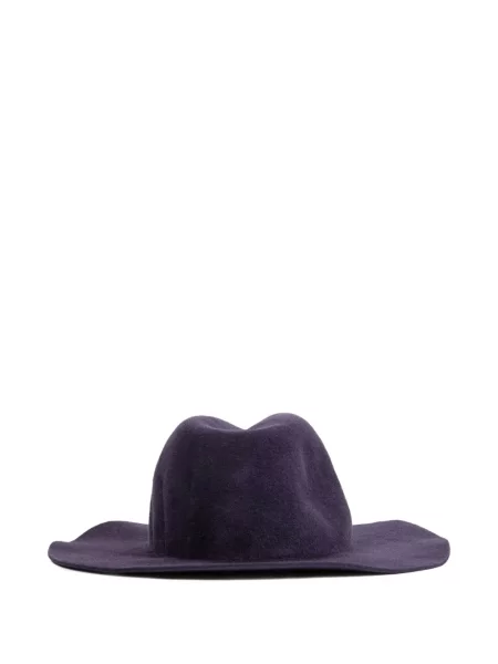 Căciulă Yohji Yamamoto de lână violet