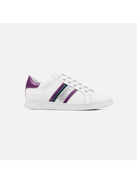 Sneakerși Geox alb