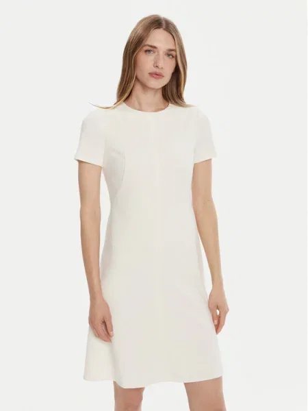 Calvin Klein Sukienka koktajlowa Écru