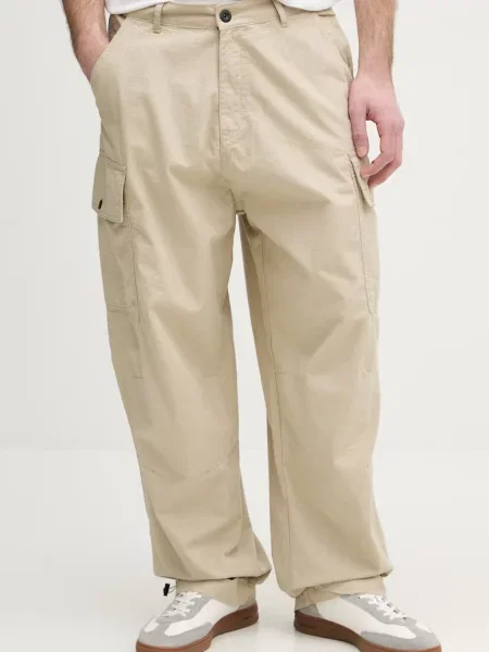 Alpha Industries spodnie cargo Ripstop Cargo Pant beżowe