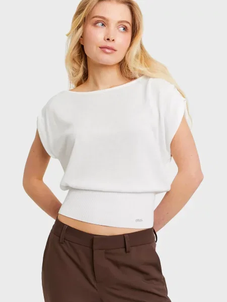 Топ Tally Weijl белый