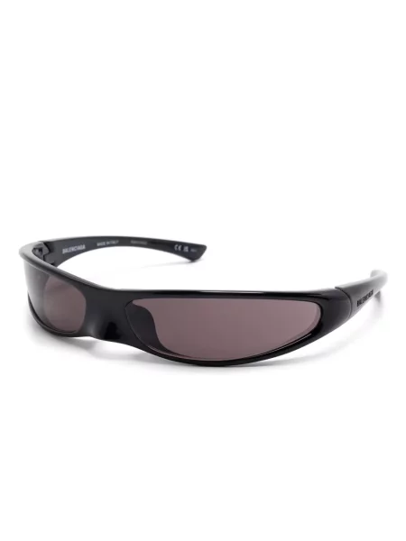 Ochelari de soare dreptunghiulari Balenciaga Eyewear negru