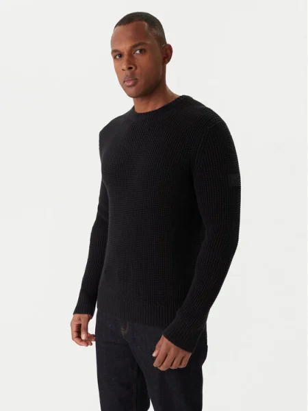 JOOP! Jeans Pulover Harono Modern Fit negru