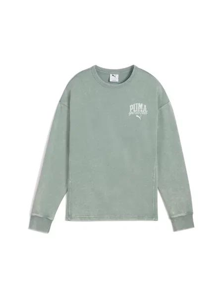 Bluza sportowa Puma Class Comfort Washed Tr zielona