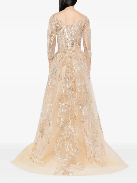 Rochie Saiid Kobeisy cu broderie de costum
