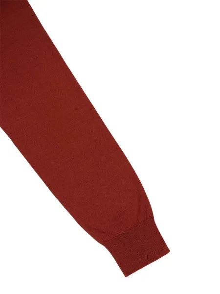 Cămașă Piacenza Cashmere din cașmir roșu