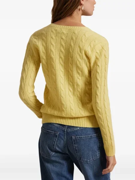 Căciulă Polo Ralph Lauren cu broderie tricotate de costum albastru