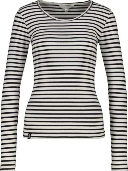 Alife & kickin Tričko BerthaAK A černá bílá