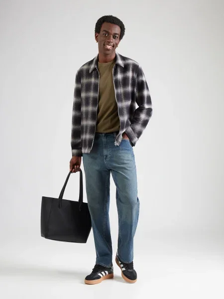 HOLLISTER Jeans denim albastru