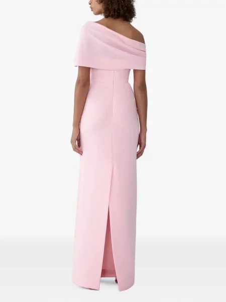 Rochie Carolina Herrera drapată roz