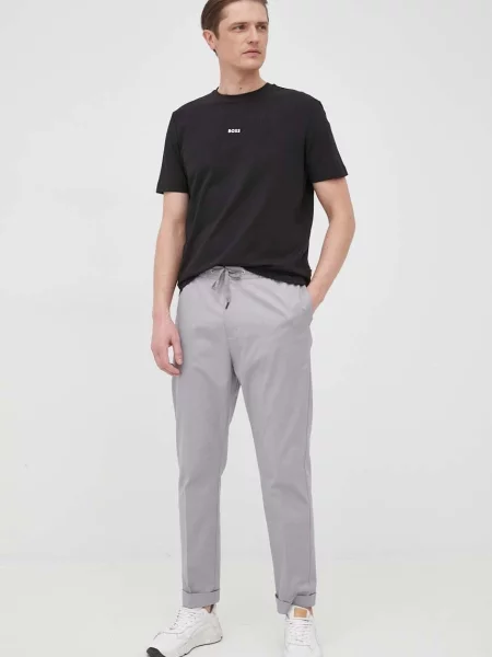 BOSS Orange tricou bărbați cu TChup negru