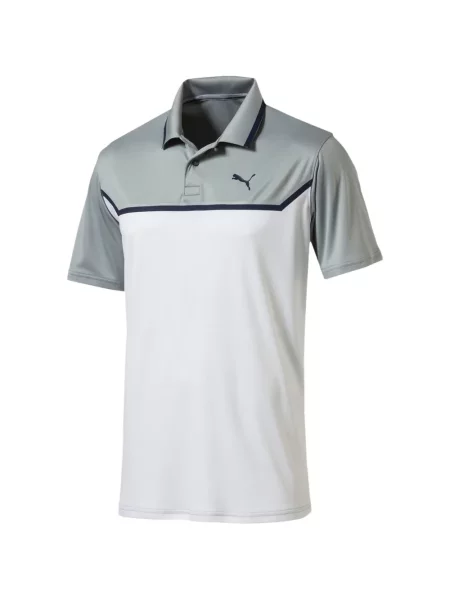 Tricou polo Puma alb