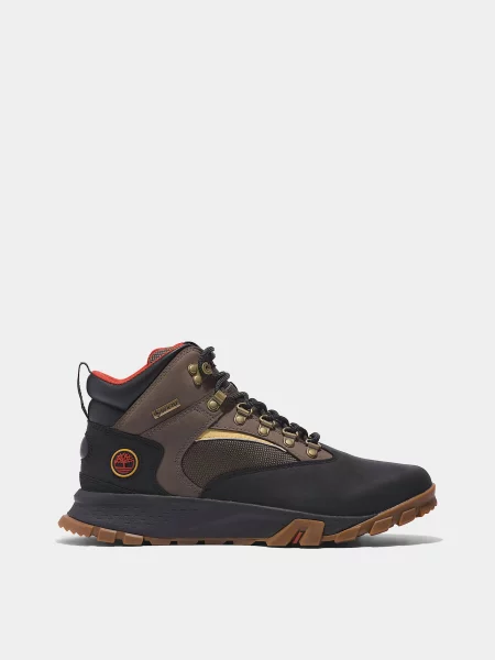 Черевики Timberland шкіра/текстиль коричневий