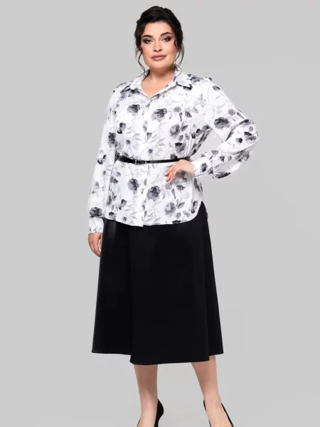 Сорочка All Posa білий