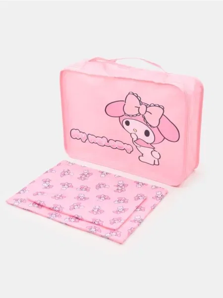 Косметички 3 шт. My Melody пастельний рожевий