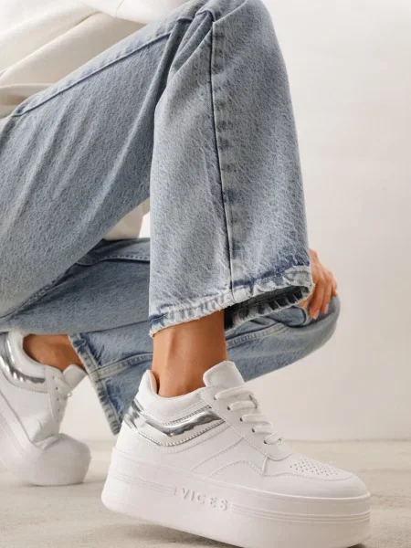 Sneakerși Other alb