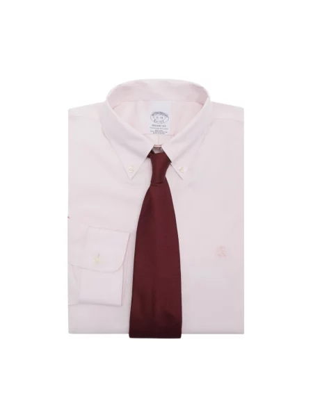 Koszula Brooks Brothers z długim rękawem różowa